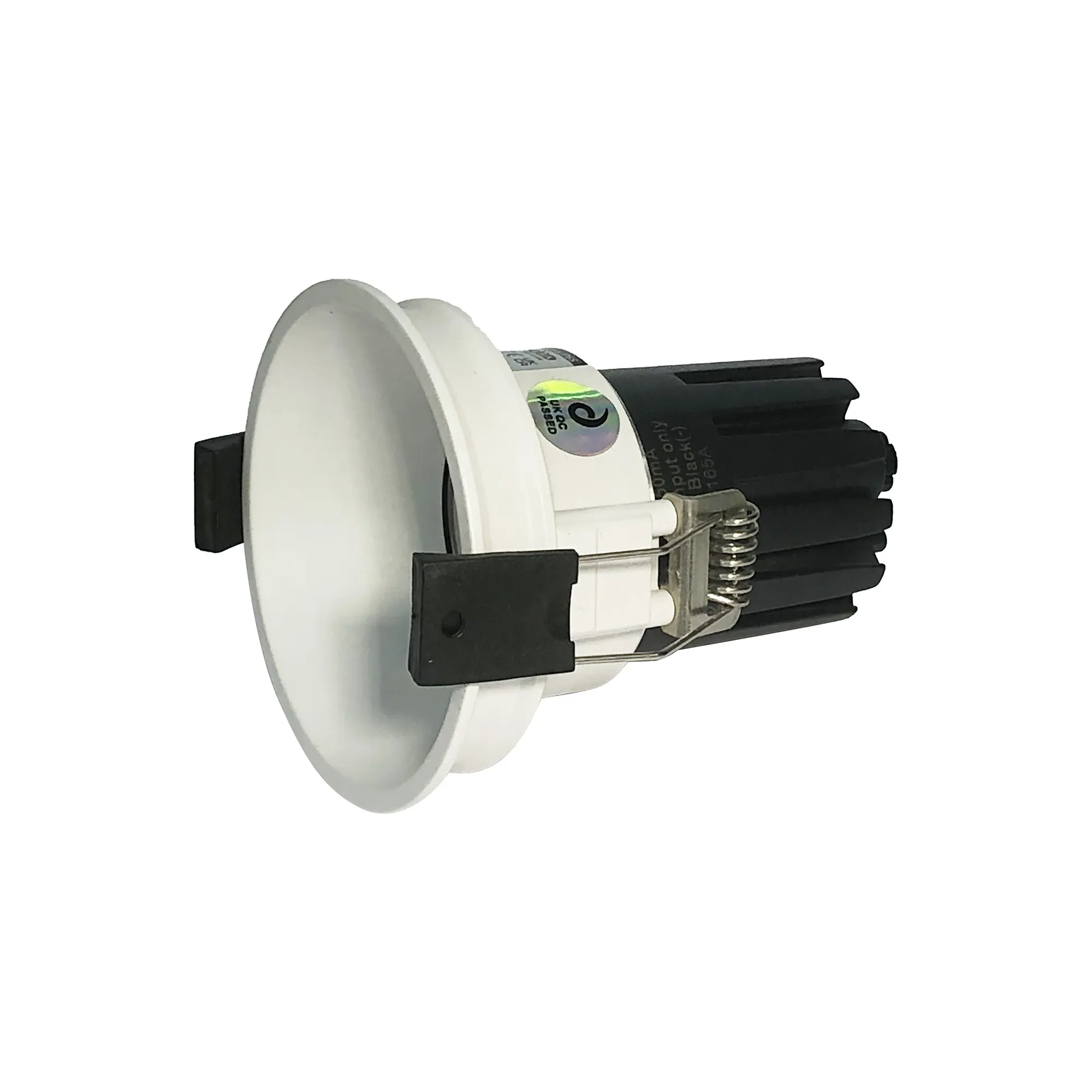 DM206322  Bania 15 Powered by Philips 15W 1350lm 3000K 36° Engine, 350mA,White,Fixed Recessed Round Spotlight,IP20.